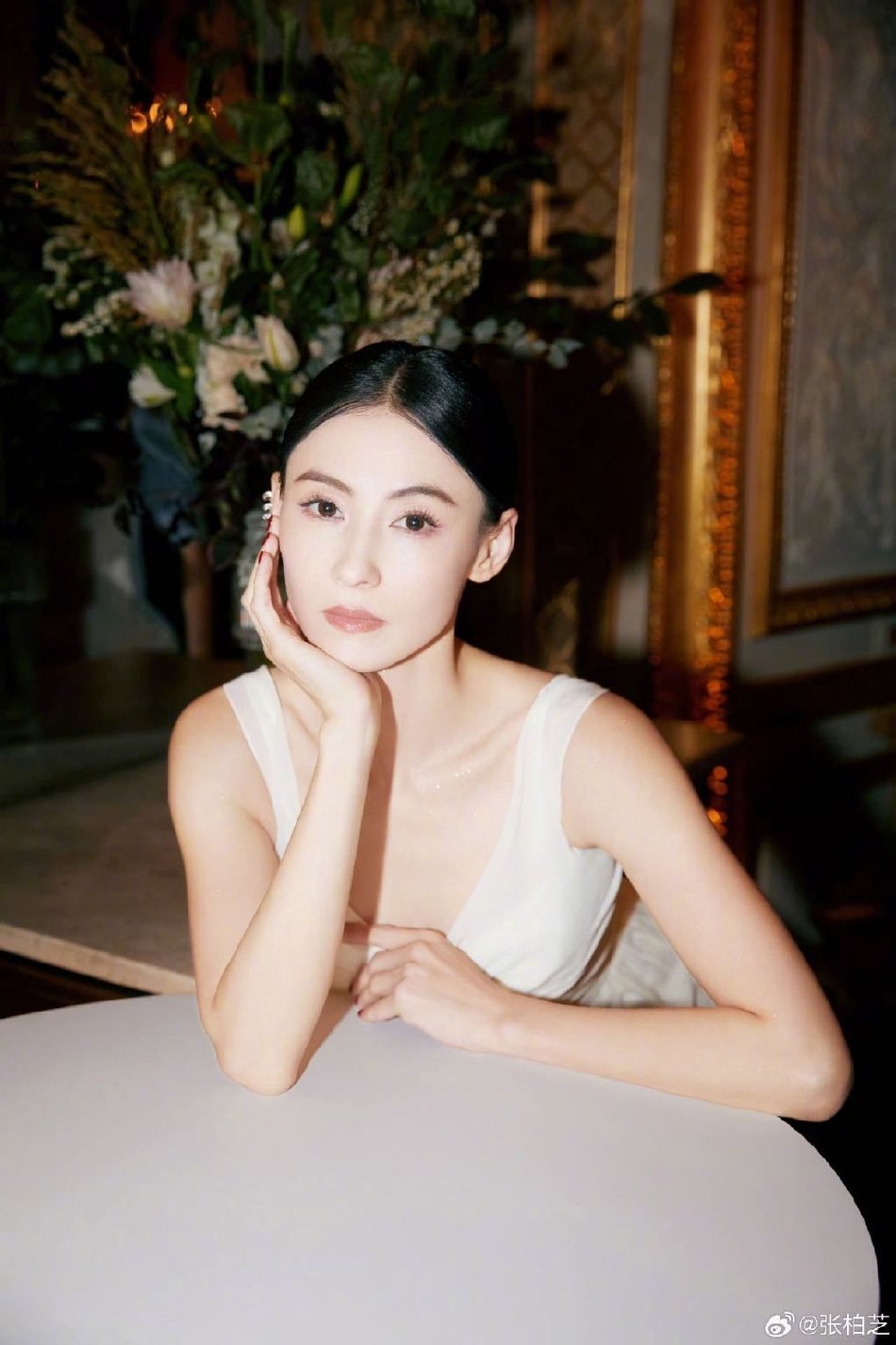 张柏芝,吊带裙