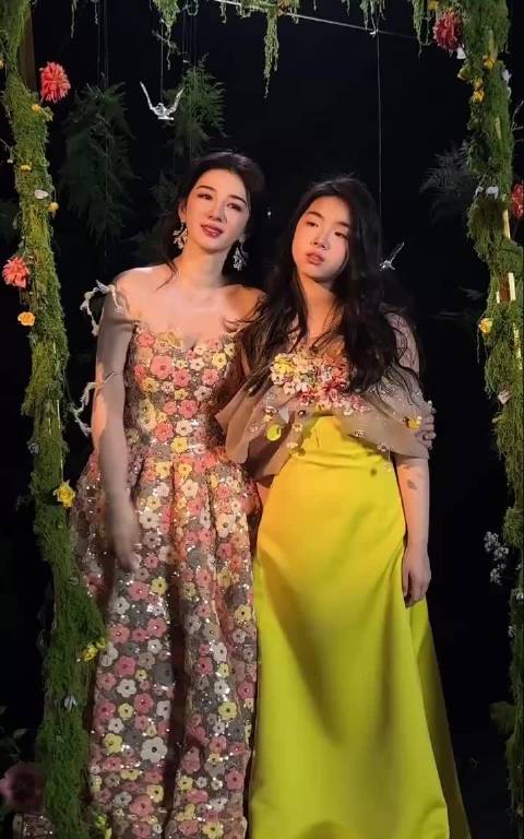 黄奕和女儿最新合照好养眼，黄奕，合照，好养眼